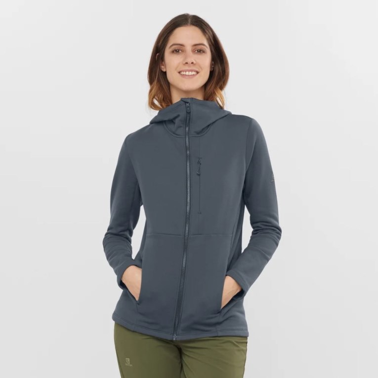 Chaquetas Salomon Essential Xwarm Mujer Negros | MX GFBU270